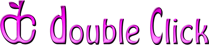 Grape-colored Double Click logo.png