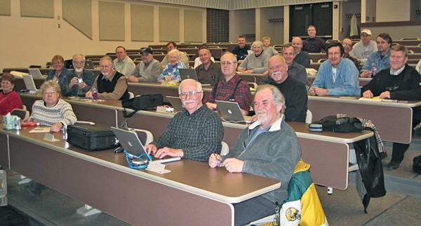 Photo of members at a meeting