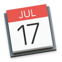 icon of iCal (calendar) app